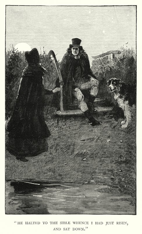 Ilustração para Jane Eyre de Charlotte Bronte (gravura) de Edmund Henry Garrett
