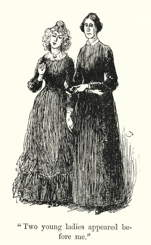 Ilustração para Jane Eyre por Charlotte Bronte (litho) de Edmund Henry Garrett