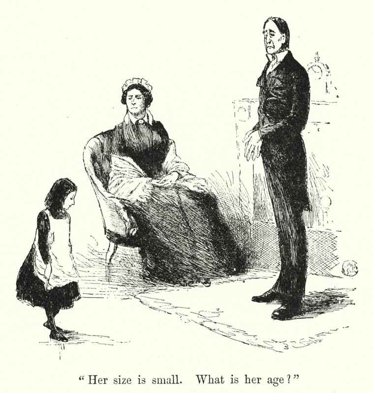 Ilustração para Jane Eyre por Charlotte Bronte (litho) de Edmund Henry Garrett