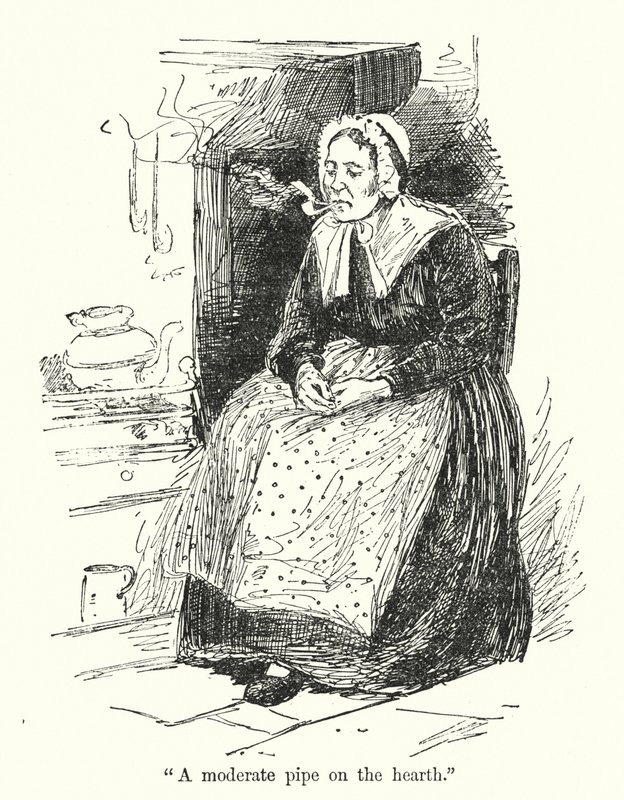 Ilustração para Jane Eyre por Charlotte Bronte (litho) de Edmund Henry Garrett