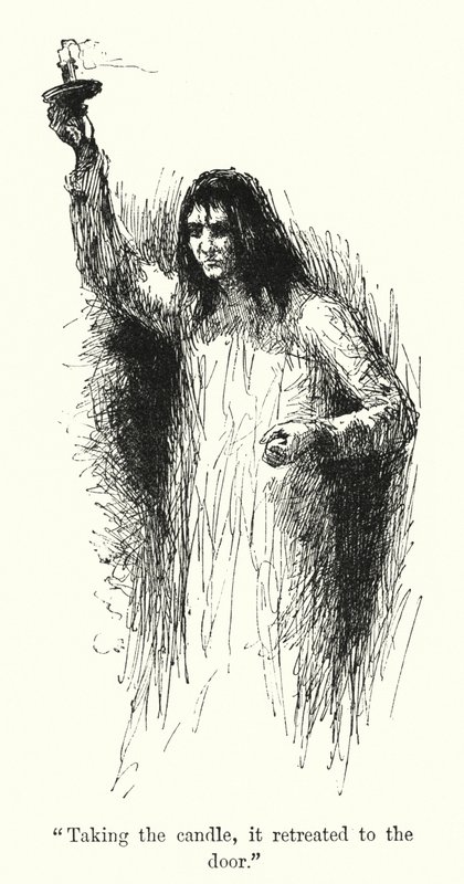 Ilustração para Jane Eyre por Charlotte Bronte (litho) de Edmund Henry Garrett