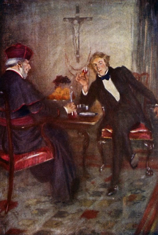 Robert Browning: desculpas do bispo Blougram de Edmund Joseph Sullivan