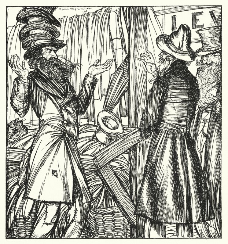 Ilustração para Sartor Resortus de Edmund Joseph after Sullivan