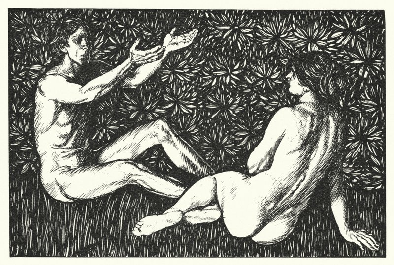 Ilustração para Sartor Resortus de Edmund Joseph after Sullivan