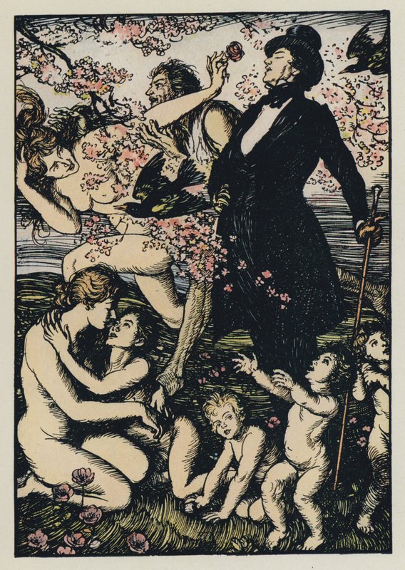 Ilustração para Tennysons Maud de Edmund Joseph after Sullivan