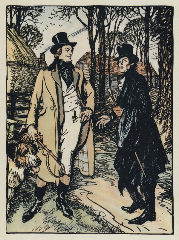 Ilustração para Tennysons Maud de Edmund Joseph after Sullivan