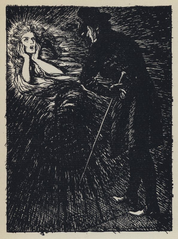 Ilustração para Tennysons Maud de Edmund Joseph after Sullivan