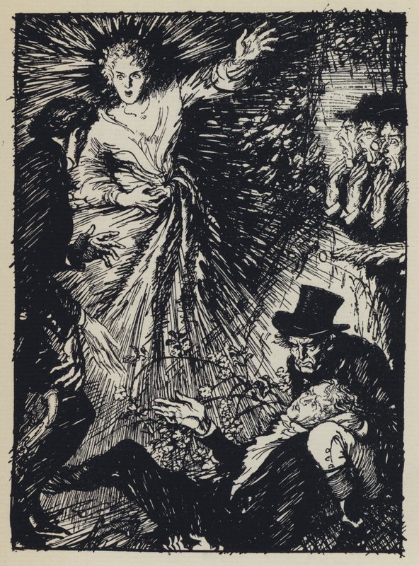 Ilustração para Tennysons Maud de Edmund Joseph after Sullivan