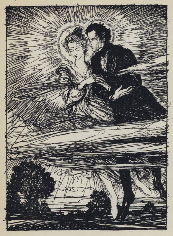 Ilustração para Tennysons Maud de Edmund Joseph after Sullivan