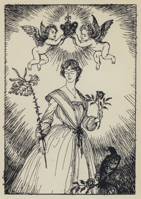 Ilustração para Tennysons Maud de Edmund Joseph after Sullivan