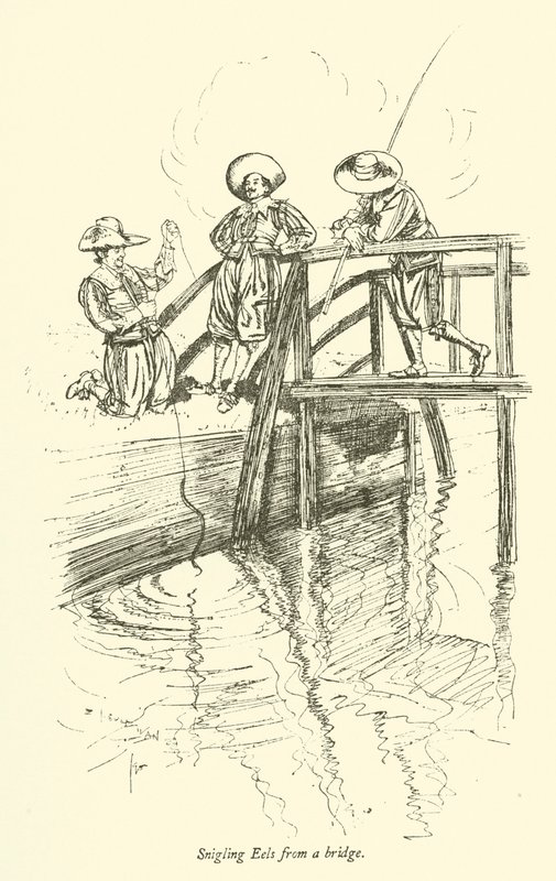 Snigling Eels de uma ponte de Edmund Joseph after Sullivan