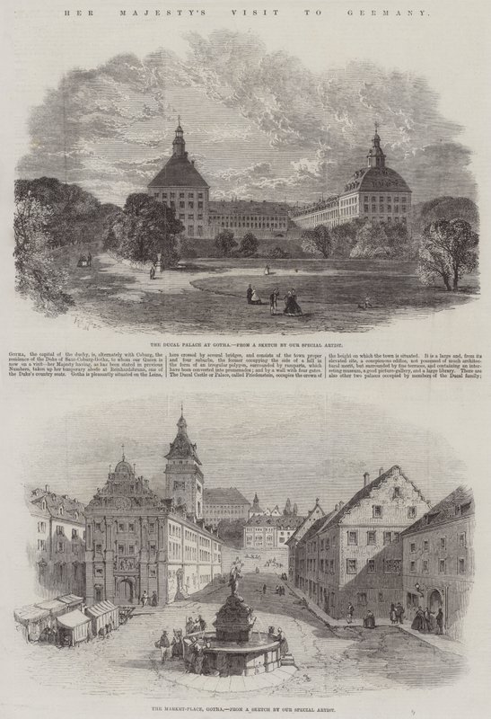 Visita de Sua Majestade à Alemanha de Edmund Morison Wimperis