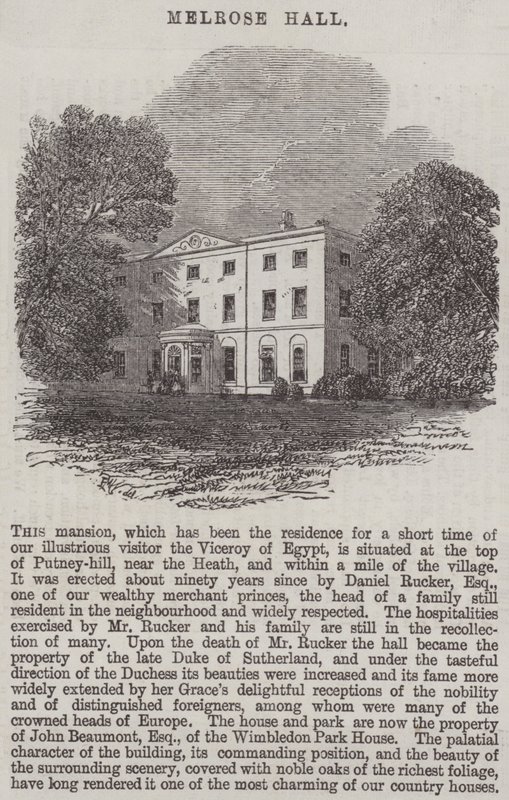 Melrose Hall de Edmund Morison Wimperis
