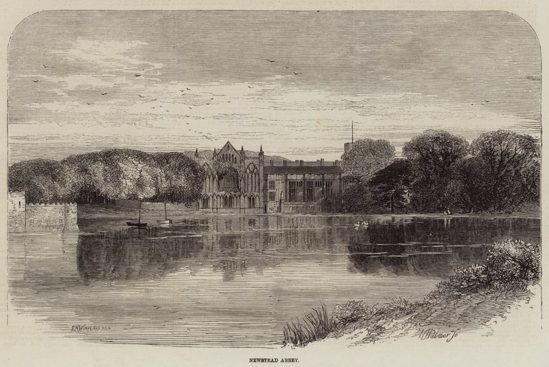 Abadia de Newstead de Edmund Morison Wimperis