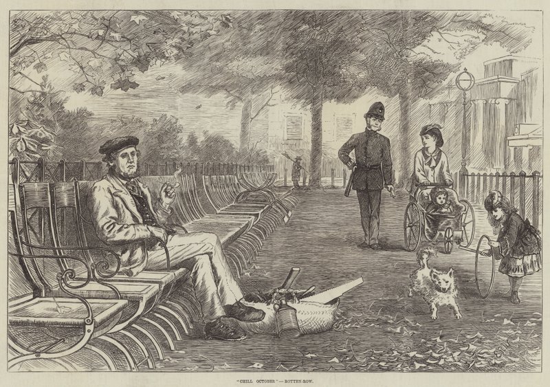 Chill October, Rotten-Row de Edmund Richard White