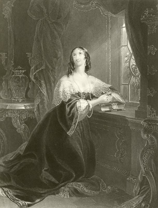 Louise, duquesa de La Valliere de Edmund Thomas Parris