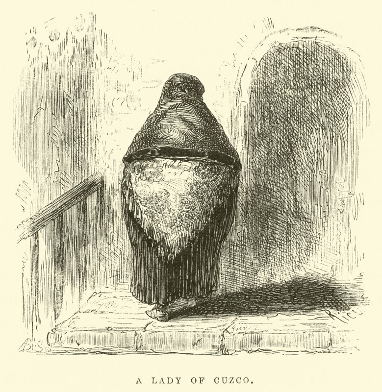 Uma senhora de cuzco de Edouard Riou