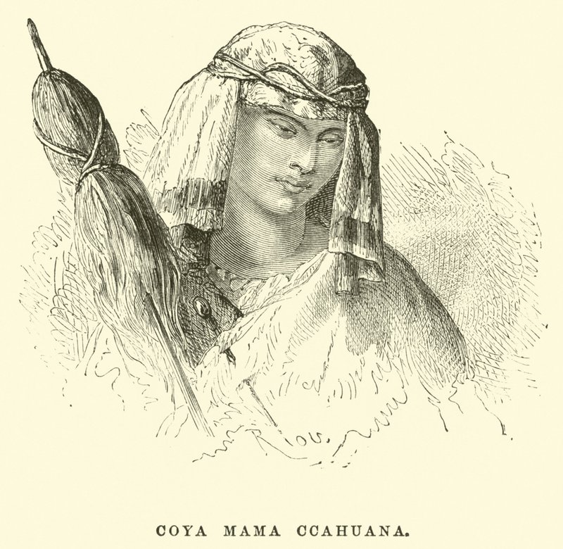 Coya Mama Ccahuana de Edouard Riou