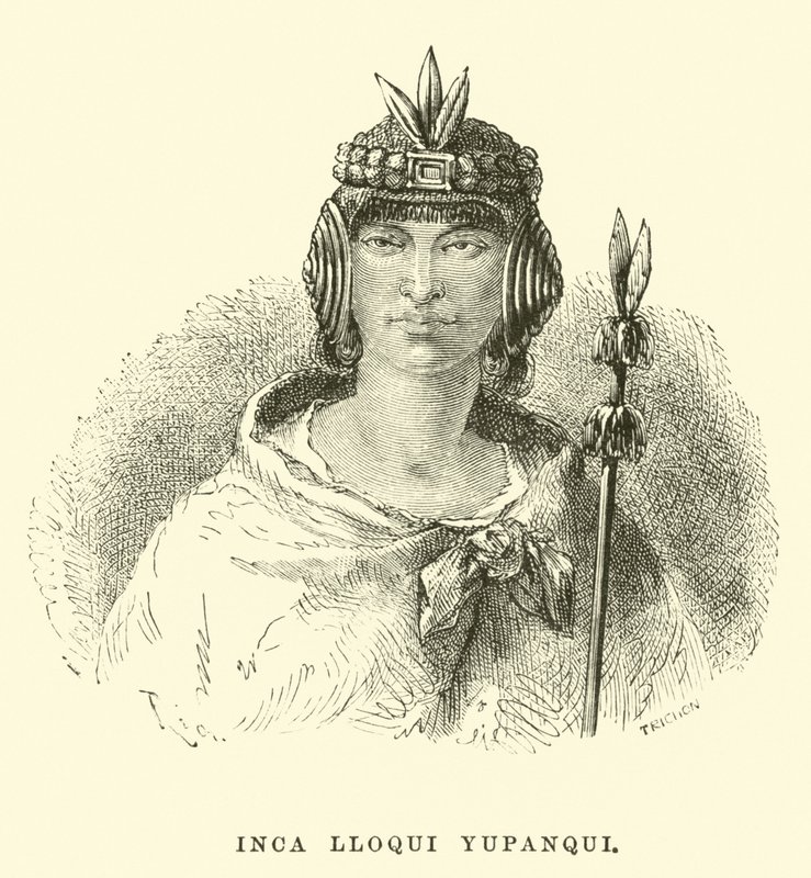 Inca Lloqui Yupanqui de Edouard Riou
