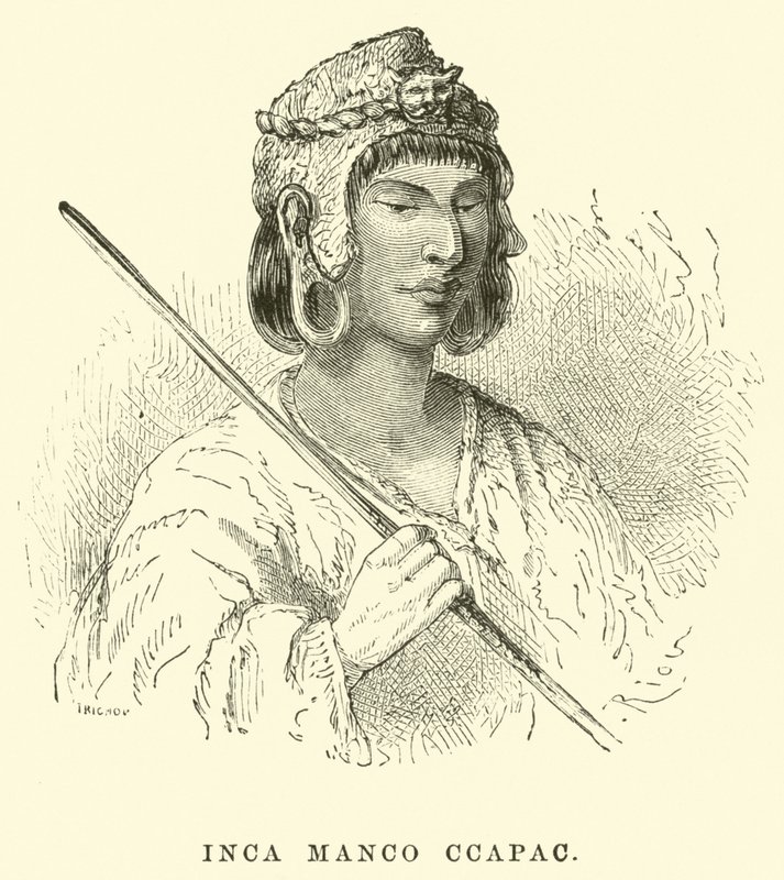 Inca Manco Ccapac de Edouard Riou