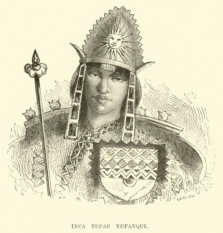 Inca Tupac Yupanqui de Edouard Riou
