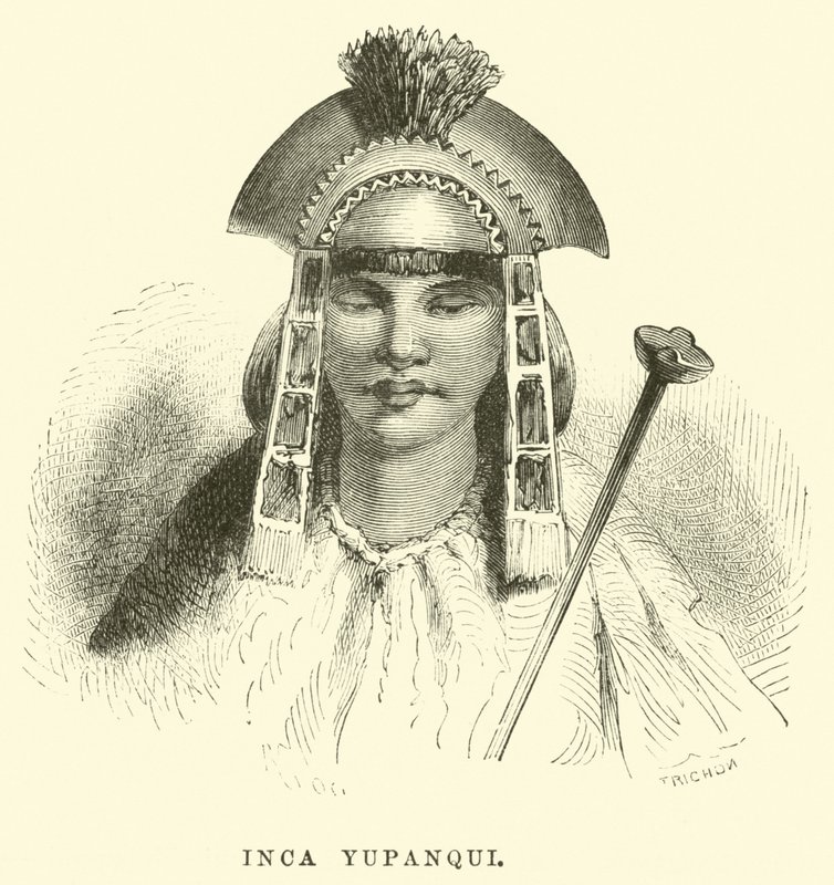 Inca Yupanqui de Edouard Riou