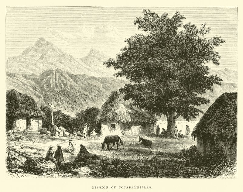 Missão de Cocabambillas de Edouard Riou