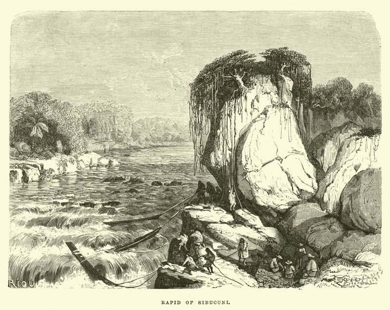 Rapid of Sibucuni de Edouard Riou