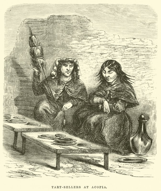 Tart-sellers na Acopia de Edouard Riou