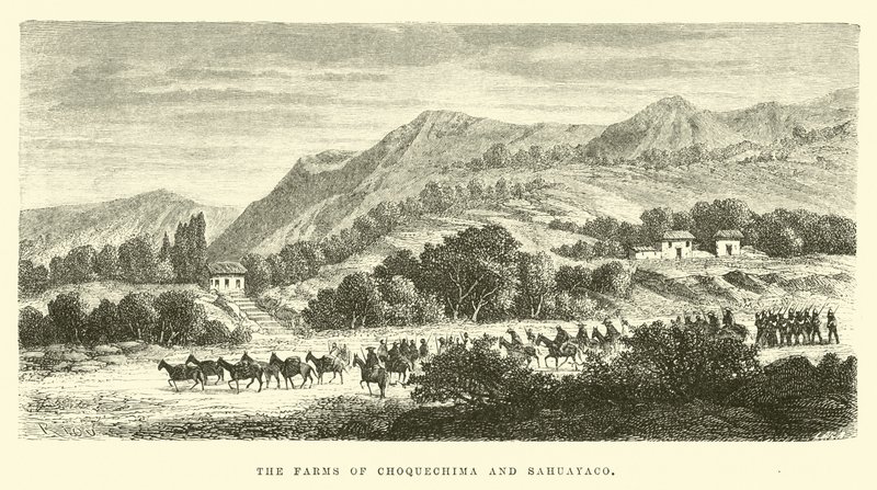 As fazendas de Choquechima e Sahuyaco de Edouard Riou
