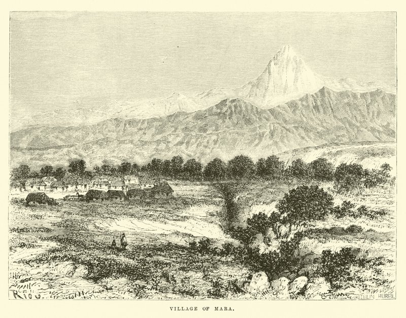 Aldeia de Mara de Edouard Riou