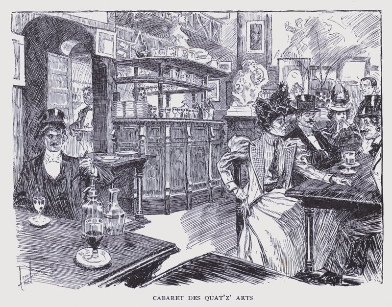 Paris Boémia: Cabaret des Quat