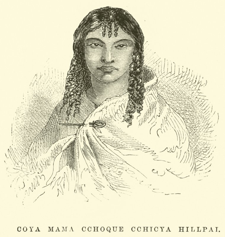 Coya Mama Cchoque Cchicya Hillpai de Edouard Riou