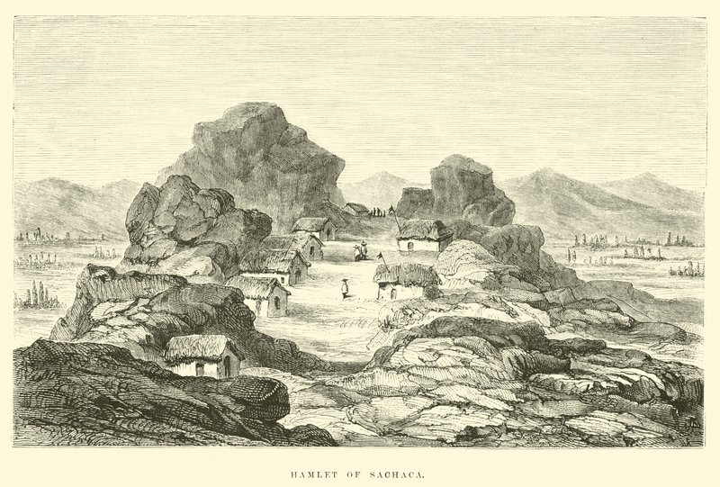 Aldeola de Sachaca de Edouard Riou