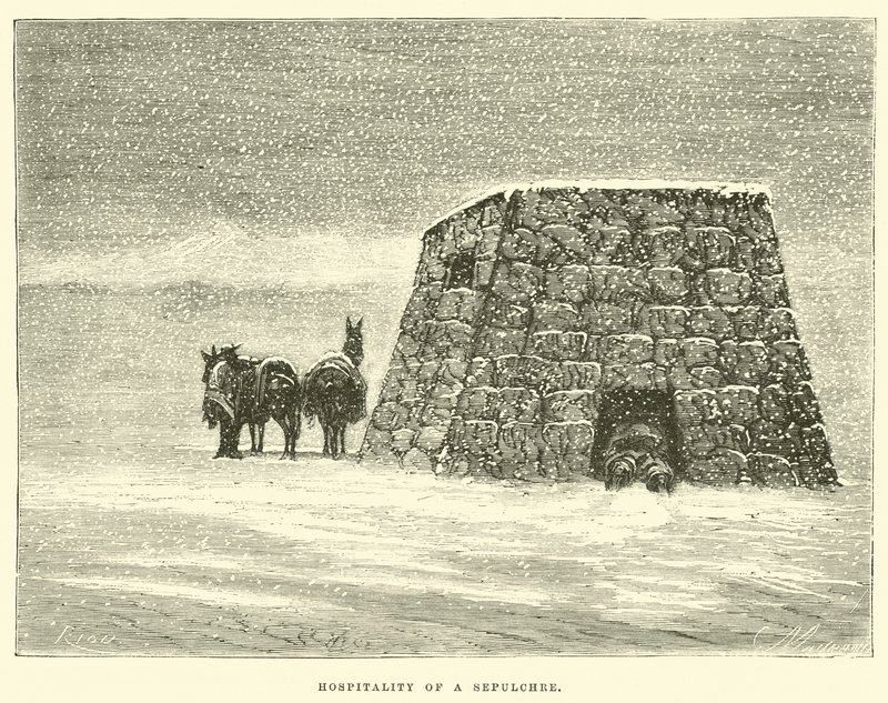 Hospitalidade de um Sepulcro de Edouard Riou