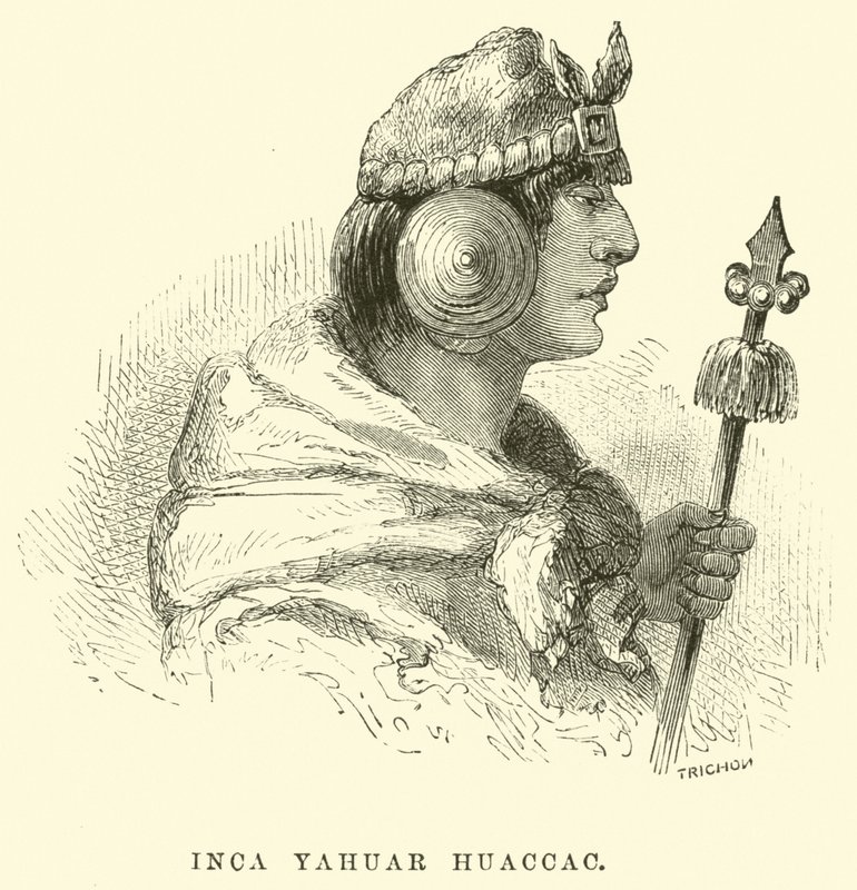 Inca Yahuar Huaccac de Edouard Riou