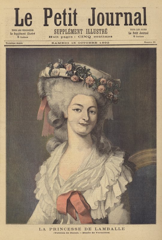 A princesa de Lamballe de Edouard Riou