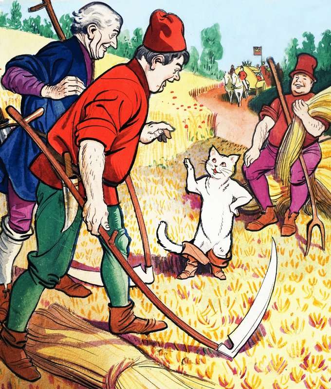 A história de Puss-in-Boots de Eduardo Teixeira Coelho