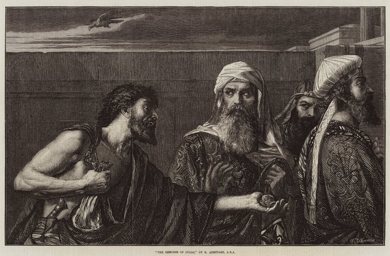 O remorso de Judas de Edward A. Armitage