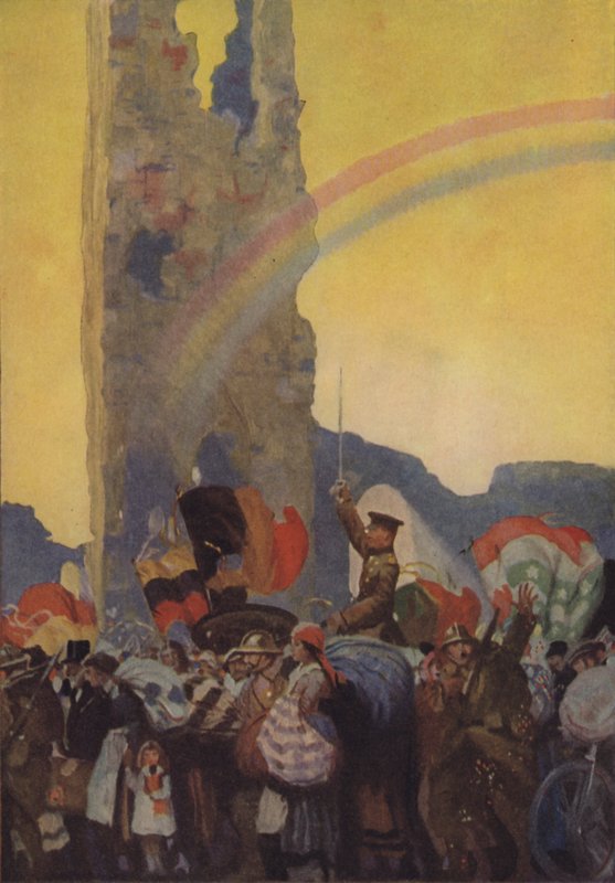 Depois da tempestade de guerra - rei Albert de Edward Adrian Wilson