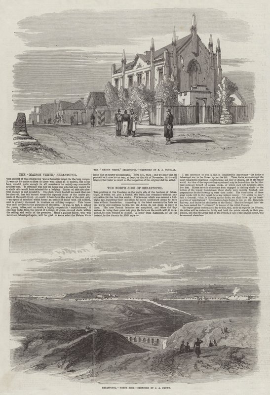 Esboços de Sebastopol de Edward Angelo Goodall
