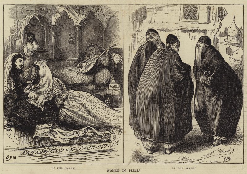 Mulheres na Pérsia de Edward Frederick Brewtnall
