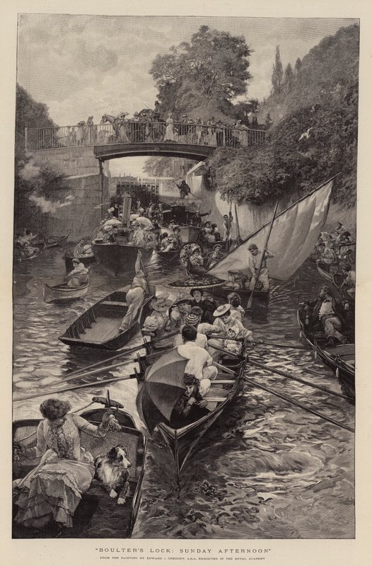Bloqueio de Boulter, domingo à tarde de Edward John Gregory