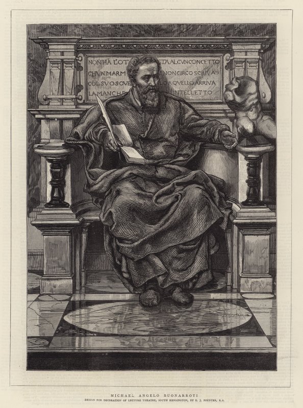 Michael Angelo Buonarroti de Edward John Poynter