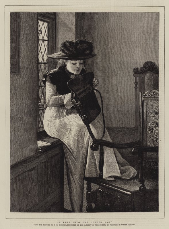 Uma espiada no saco de cartas de Edward Killingworth Johnson