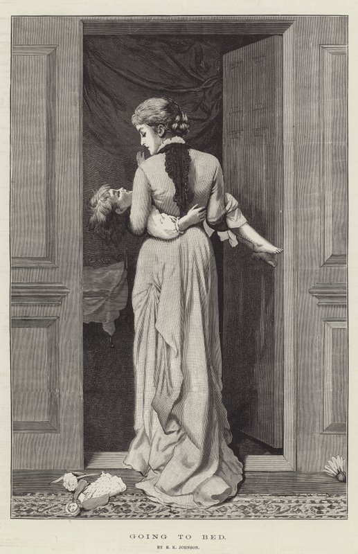 Indo para a cama de Edward Killingworth Johnson