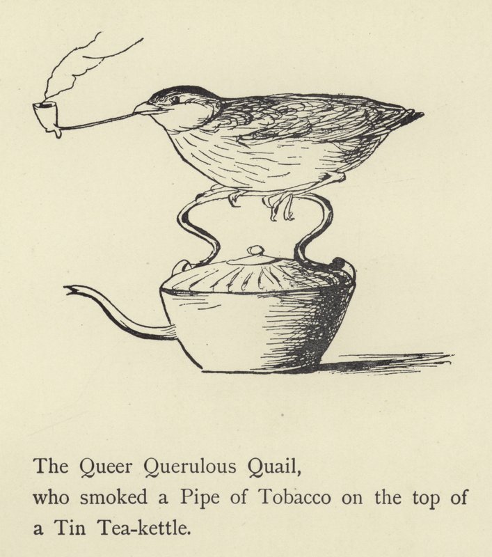 O Queer Quail Quail de Edward Lear