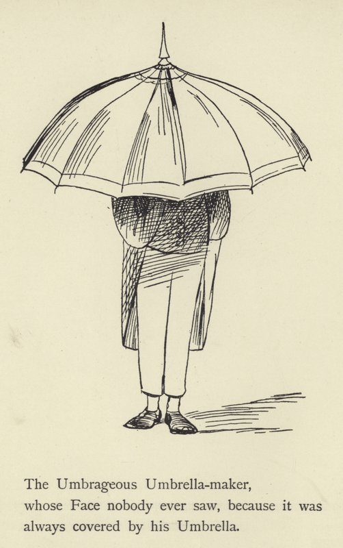 O Umbrageous Umbrella-maker de Edward Lear