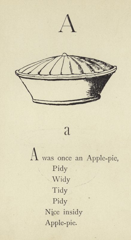 A letra A de Edward Lear