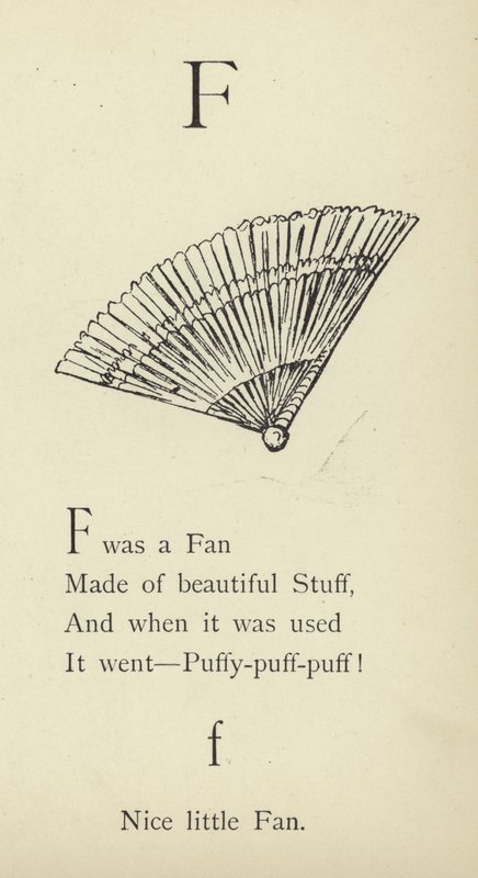 A letra F de Edward Lear